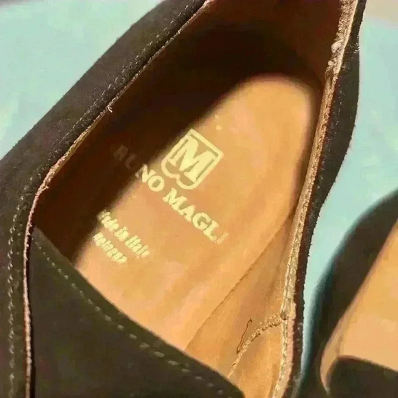 👞 NWOB - Bruno Magli Expresso Suede/Leather Men’s Dressy Shoes - Picture 5 of 6